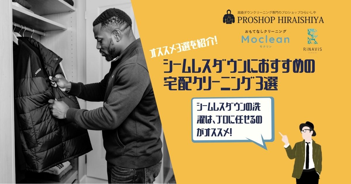 シームレスダウン　宅配クリーニング　おすすめ